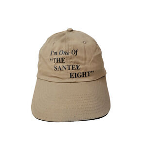 RCC Koozie Norwood Beige Cotton Santee Eight Adjustable Men's Baseball Cap Hat